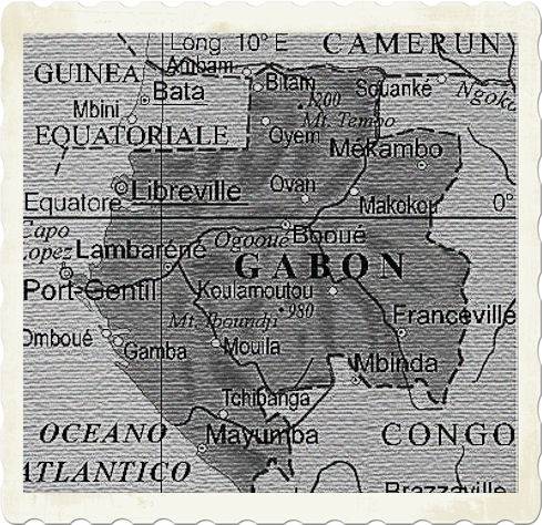 cartina gabon