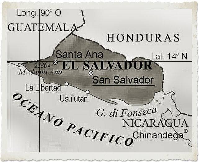 cartina el salvador