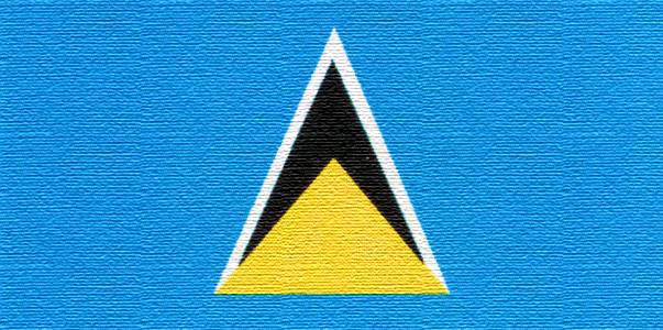 bandiera saint lucia
