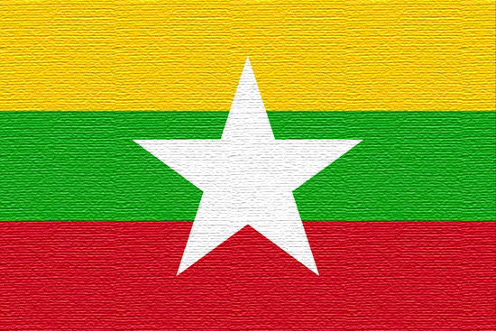 bandiera myanmar