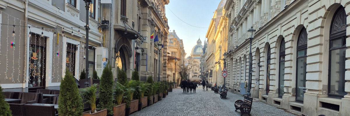Quartiere Lipscani a Bucarest: centro storico, locali e architettura storica