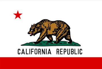 bandiera california