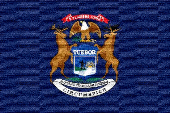 bandiera michigan