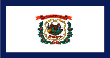 bandiera west virginia o virginia occidentale