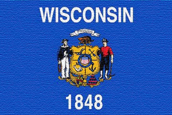 Bandiera wisconsin