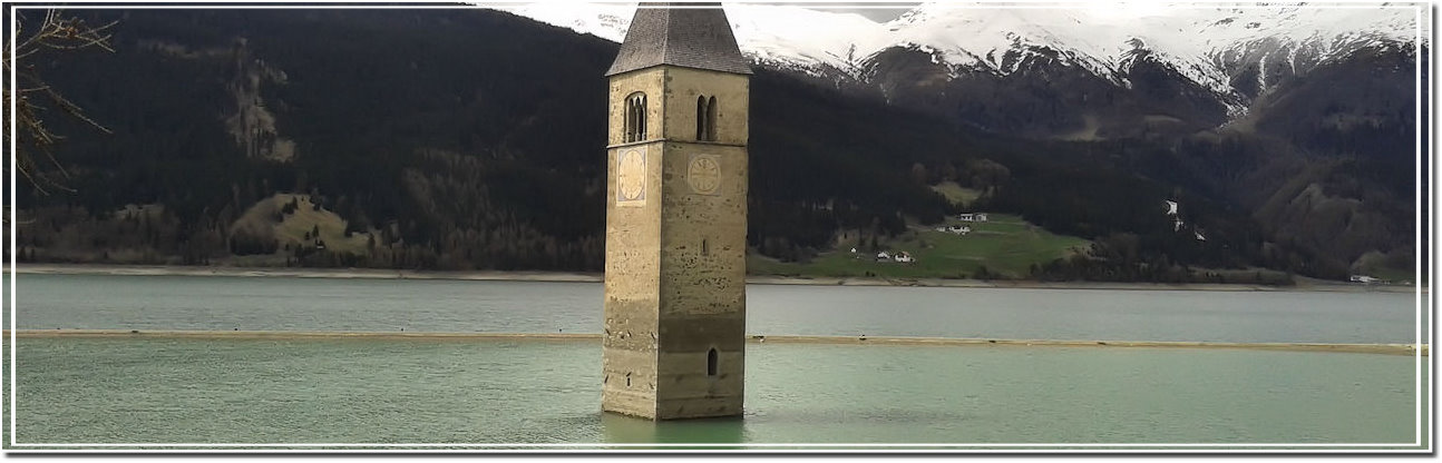 campanile sommerso lago di Resia